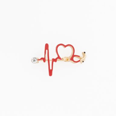 PIN MÉDICO DISEÑO ESTETOSCOPIO SIGNO VITAL METAL