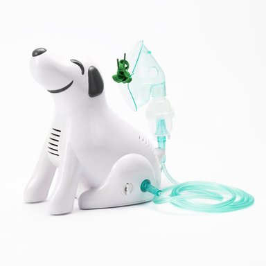 NEBULIZADOR PORTÁTIL PEDIÁTRICO Y ADULTO MODELO PERRITO