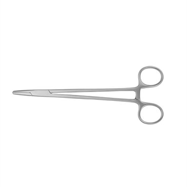 PINZA PORTA AGUJAS MAYO RECTA DE 18 CM