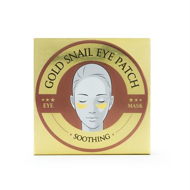 PARCHES PARA OJOS WOKALI GOLD SNAIL CAJA 60 UND