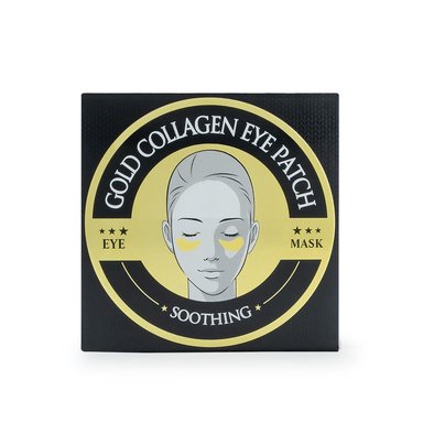 PARCHES PARA OJOS WOKALI GOLD COLÁGENO CAJA 60 UND