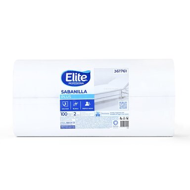 PAPEL SABANILLA PARA CAMILLA ELITE 100 MTS PACK 2 UND