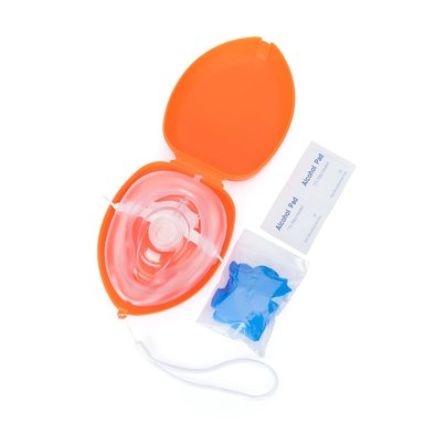 MASCARILLA RCP POCKET MASK PARA PRIMEROS AUXILIOS