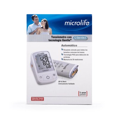 TENSIÓMETRO DIGITAL DE BRAZO MICROLIFE BP A2 BASIC - 1
