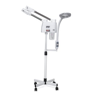 VAPORIZADOR DE 2 BRAZOS CALOR Y FRÍO CON LÁMPARA Y LUPA LED