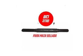 EJE SOLIDO PARA MAZA SELALDA TRASERA DE BICICLETA - 3