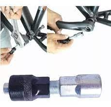 EXTRACTOR DE BIELAS DE BICICLETA DE MONTAÑA, HERRAMIENTA DE REPARACIÓN DE ACERO AL CARBONO, BRAZO DE MANIVELA, 1 UNIDAD - 4