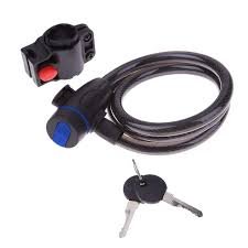 CADENA DE SEGURIDAD PARA BICICLETA DE 10MM Y 120CM DE LARGO - 4