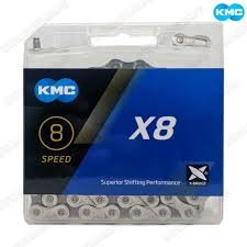 CADENA KMC PARA 8V 116 ESLABONES BICICLETA - 2