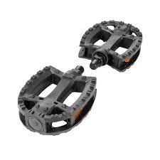 PEDALES PARA BICICLETA MTB 9/16 DE PLÁSTICO NEGRO - 3