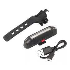 LUZ POSTERIOR LUZ PORTERIOR RECARGABLE BICICLETA - 3