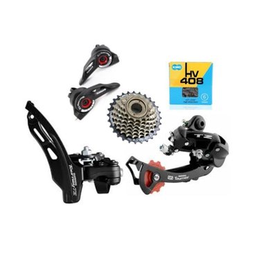 KIT CAMBIOS SHIMANO 7X3 BICICLETA
