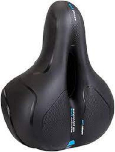 SILLÍN, ASIENTO DE BICICLETA ACOLCHADO ANCHO