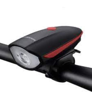 KIT LUZ DELANTERA DE 300LM + LUZ POSTERIOR DE 100LM PARA CICLISTA - 6