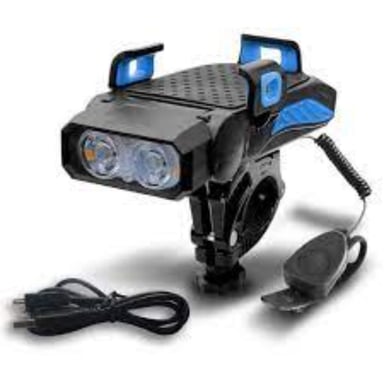 KIT DE SEGURIDAD PARA CICLISTAS: LUZ 4 EN 1 + ESPEJO PARA CICLISTA - 5