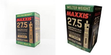 DOS CAMARAS MAXXI 27.5 VÁLVULA PRESTA PARA BICICLETA
