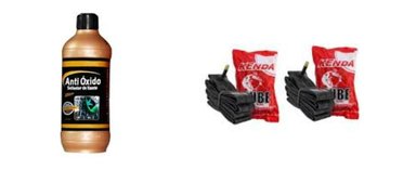 2 CAMARAS KENDA ARO 26 + LIQUIDO ANTIPINCHAZOS PARA BICICLETA