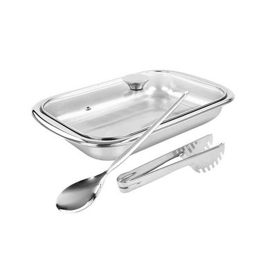 SET BANDEJAS TRAMONTINA ACERO INOXIDABLE 3PZAS HORNERAR SERVIR