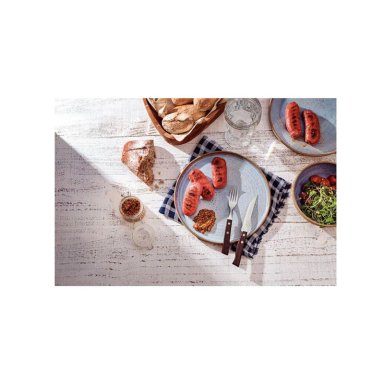 SET. CUBIERTOS X12 PZ POLYWOOD CHURRASCO TRAMONTINA