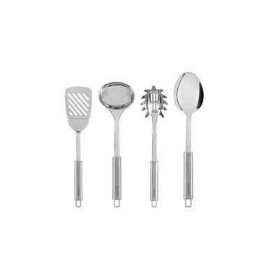 JUEGO DE UTENSILIOS TRAMONTINA MARFFIM DE ACERO INOX X4PZ