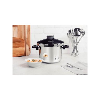 OLLA A PRESION TRAMONTINA 6 LTS ACE. INOX.T.01