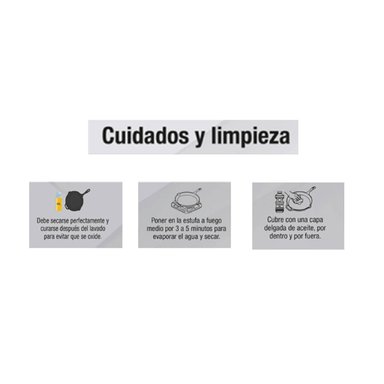 PLANCHA GRILL RECORD HIERRO FUNDIDO 51X25 - 5