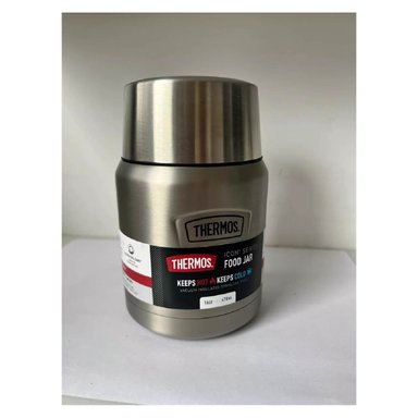 TERMO PARA ALIMENTOS THERMOS PLATEADO A 710 ML