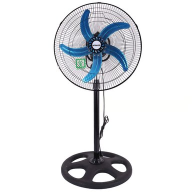 VENTILADOR DE PIE NATIONALIZER NN-45-360 60 WATTS 3 EN 1 ORBITAL 18" NEGRO - 2