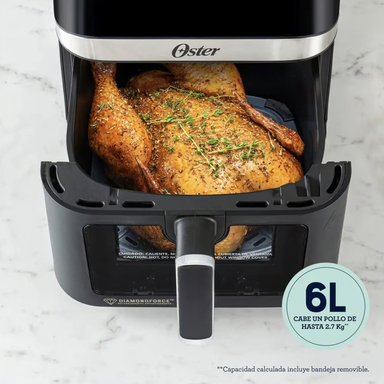 FREIDORA DE AIRE OSTER CKSTAF60WDDF 6 L DIGITAL 10 PROGRAMAS - 2