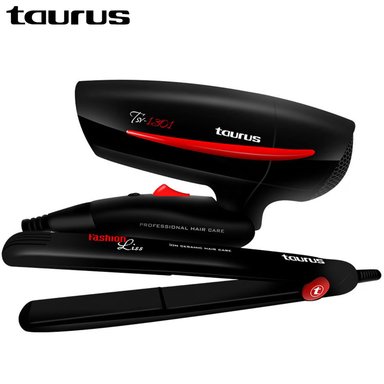 KIT SECADORA Y PLANCHA DE CABELLO TAURUS FASHION
