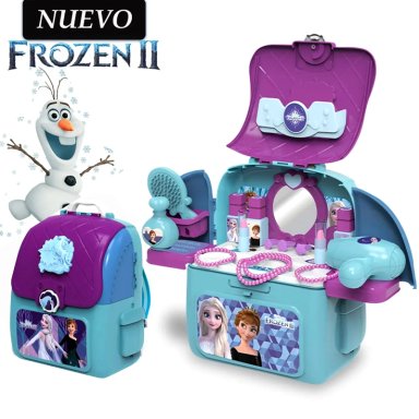 JUGUETE SET DE BELLEZA Y MOCHILA FROZEN 2 EN 1 EODS008-963M