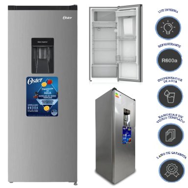 REFRIGERADORA FROST 175L OSTER OS PDF178SSD