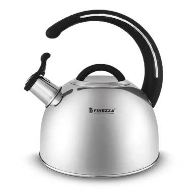 TETERA DE ACERO 3.0 LITROS FF-T0048 MANGO NEGRO