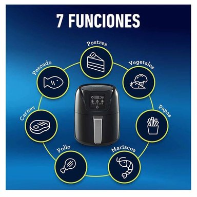 FREIDORA DE AIRE DIGITAL 7 FUNCIONES 4 LITROS CKSTAF40D - 4