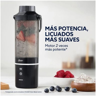 LICUADORA PORTÁTIL OSTER GOMAX, 590 ML , PARA SMOOTHIES, NEGRO, BLSTGFP-B20 - 4