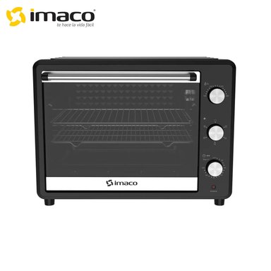 HORNO ELÉCTRICO NEGRO 55 LITROS C/ROSTICERO HEB55R IMACO - 2
