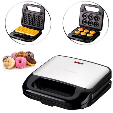 MAQUINA DE DONUTS Y WAFLES 2 EN1 TAURUS - 1