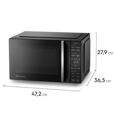 MICROONDAS FREESTANDING ELÉCTRICO ELECTROLUX 25LT EMDY25S2MXB - 4