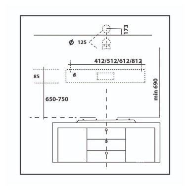 CAMPANA EXTRACTORA MABE CMU6020PB0 60CM NEGRO - 7