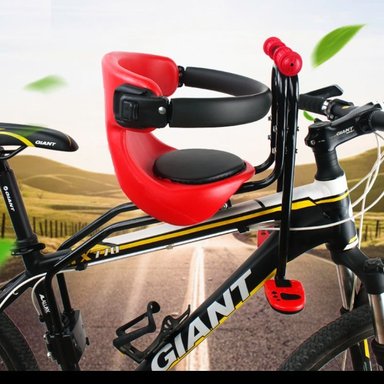 ASIENTO BICICLETA TIANYUAN BABY SEAT ROJO PARA BEBE O NIÑO