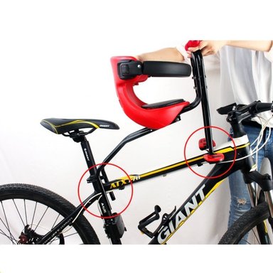 ASIENTO BICICLETA TIANYUAN BABY SEAT ROJO PARA BEBE O NIÑO - 4