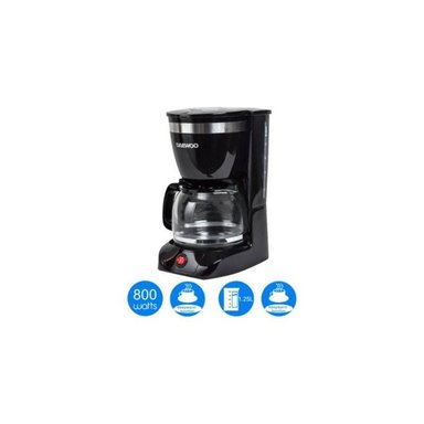 CAFETERA DAEWOO DCM-1859 NEGRA 12 TAZAS