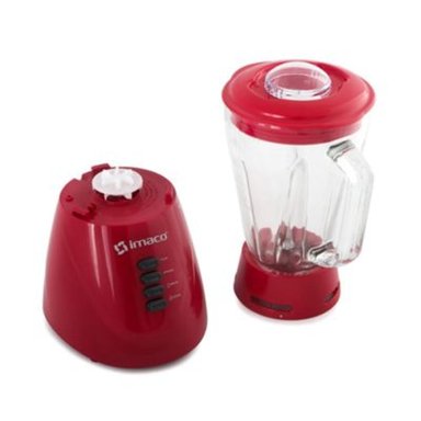 LICUADORA IMACO BL4125VR 125L 500W ROJO - 3