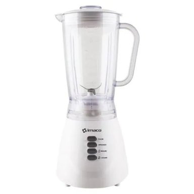 LICUADORA IMACO BL4125 V/PLAST 1.25 LT 2VEL 500W BLANCO