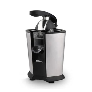 EXPRIMIDOR DE CÍTRICOS RECORD REC-INENAC101 CON PALANCA 160W NEGRO
