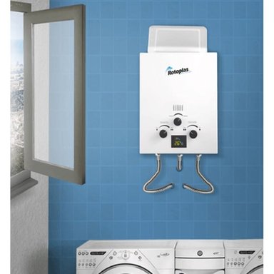 CALENTADOR ROTOPLAS A GAS FLAMING 55L GN - 2