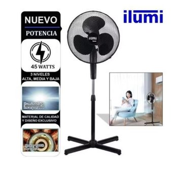 VENTILADOR IL-16 PEDESTAL ILUMI