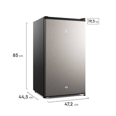 FRIGOBAR ELECTROLUX ERD090G2HWG 90LTS GRIS - 3
