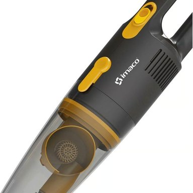 ASPIRADORA IMACO IA120M TIPO ESCOBA INALAMBRICA NEGROAMARILLO - 3