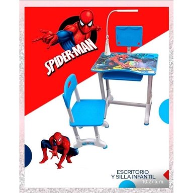 ESCRITORIO PARA NIÑAS HK00444 60 CM ROSADO ERGONOMICO CON LAMPARA LED MODELO 2023